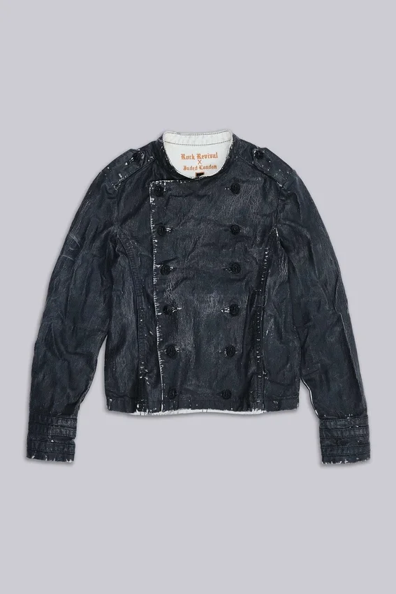 Veste moto style militaire Rock Revival