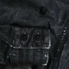 Veste moto style militaire Rock Revival