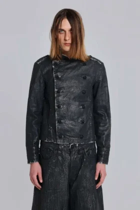 Veste moto style militaire Rock Revival