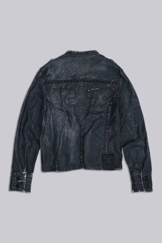 Veste moto style militaire Rock Revival