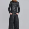 Veste moto style militaire Rock Revival