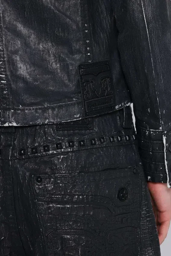 Veste moto style militaire Rock Revival