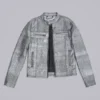 Veste Piston plaquée argent