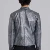 Veste Piston plaquée argent