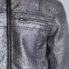 Veste Piston plaquée argent