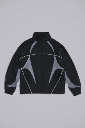 Veste Vapor noire à empiècements