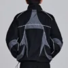 Veste Vapor noire à empiècements